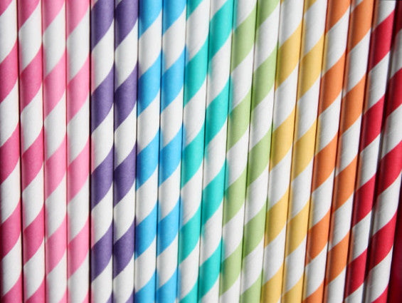 Striped Straws