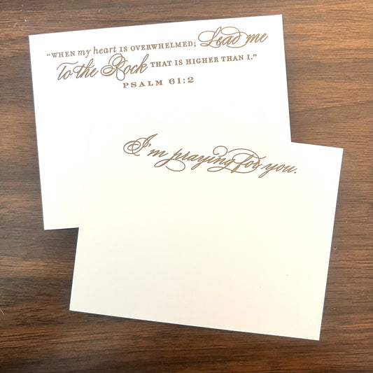 Raised Print Scripture Notes