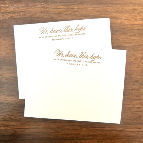 Raised Print Scripture Notes