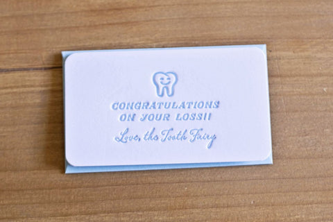 Tooth Fairy Calling Cards