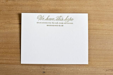 Mixed Letterpressed Card Bundle