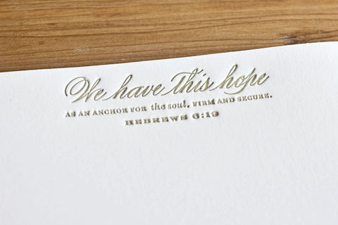 Mixed Letterpressed Card Bundle